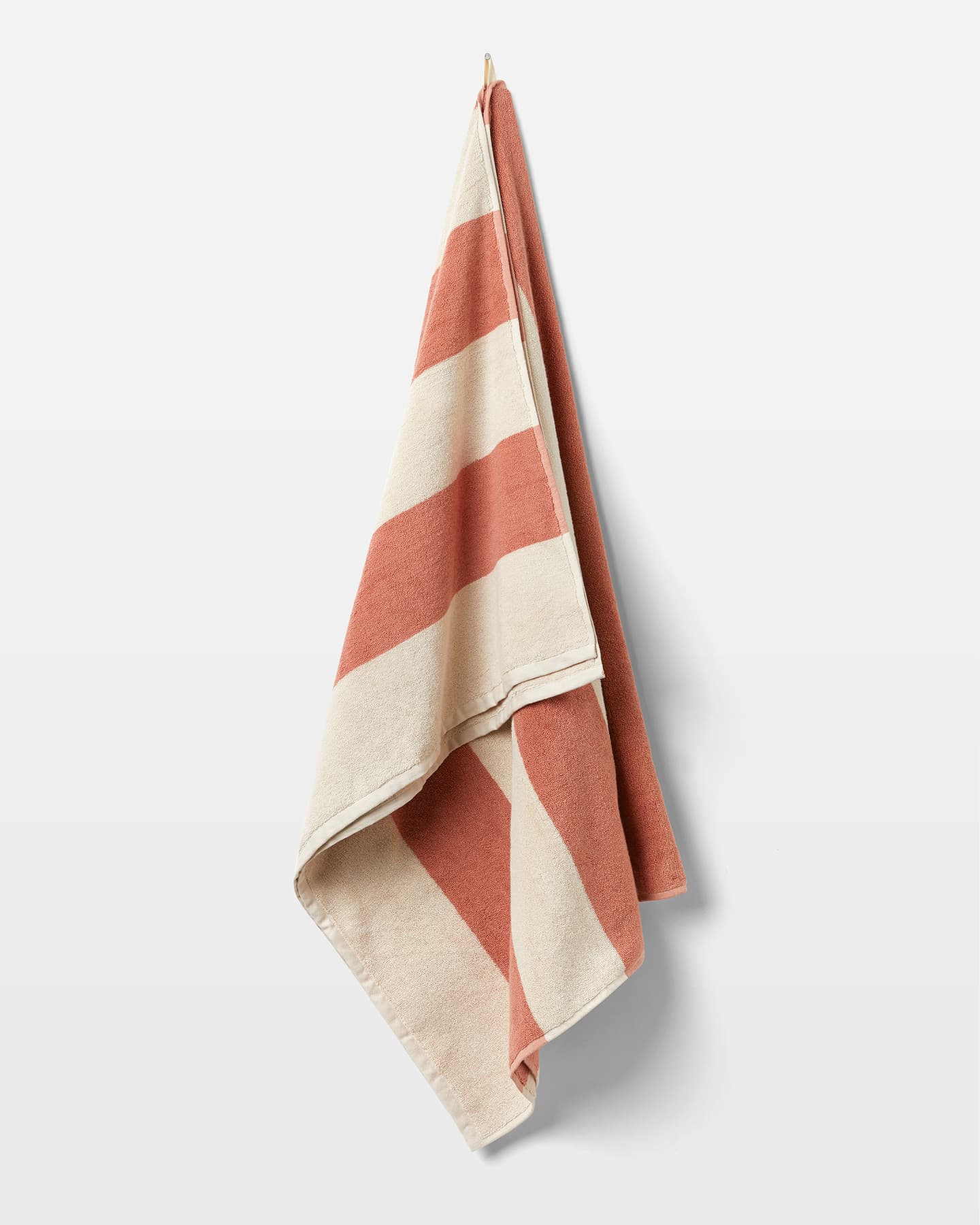 Rantapyyhe Vinda - Seashell Beige / Pink Terracotta