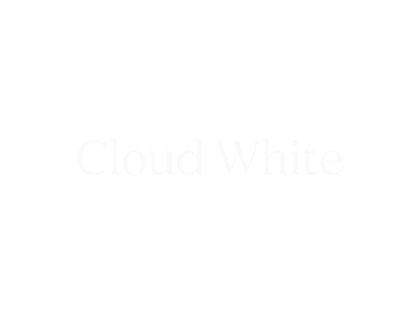 Aluslakana Lind - Cloud White