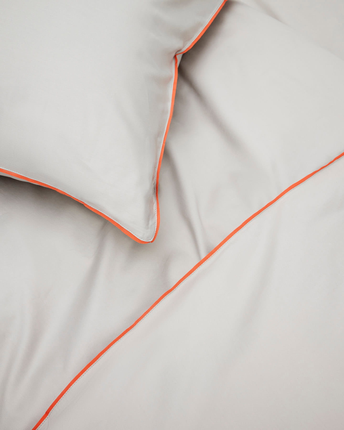 Pussilakanasetti Strimma - Concrete Grey