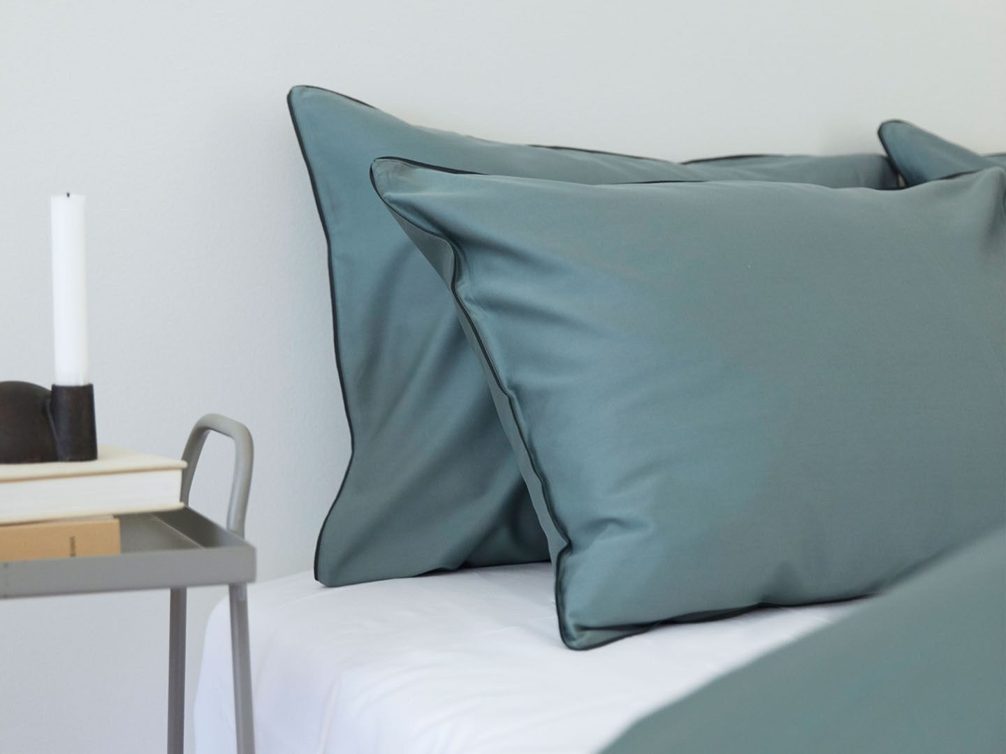 Tyynyliina Strimma - Washed Bottle Green