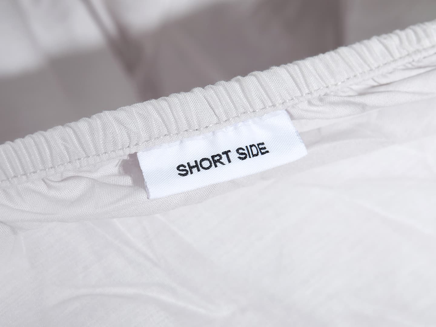 Muotoonommeltu lakana Pearl Grey