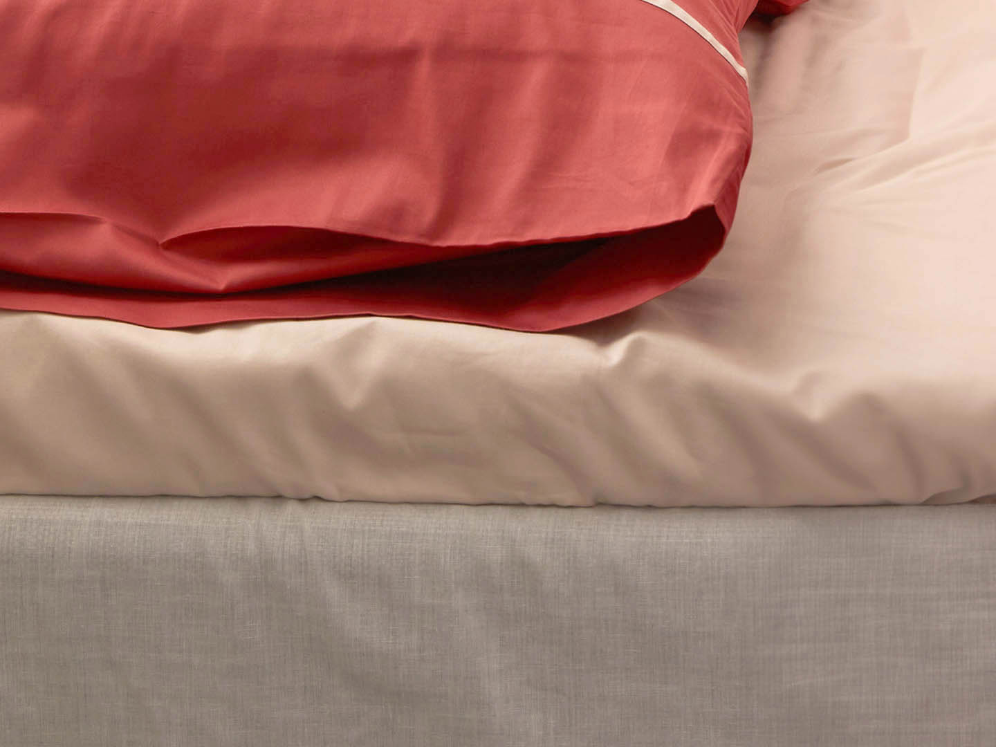 Muotoonommeltu lakana Seashell Beige