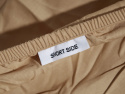 Muotoonommeltu lakana Nejd Percale - Desert Sand