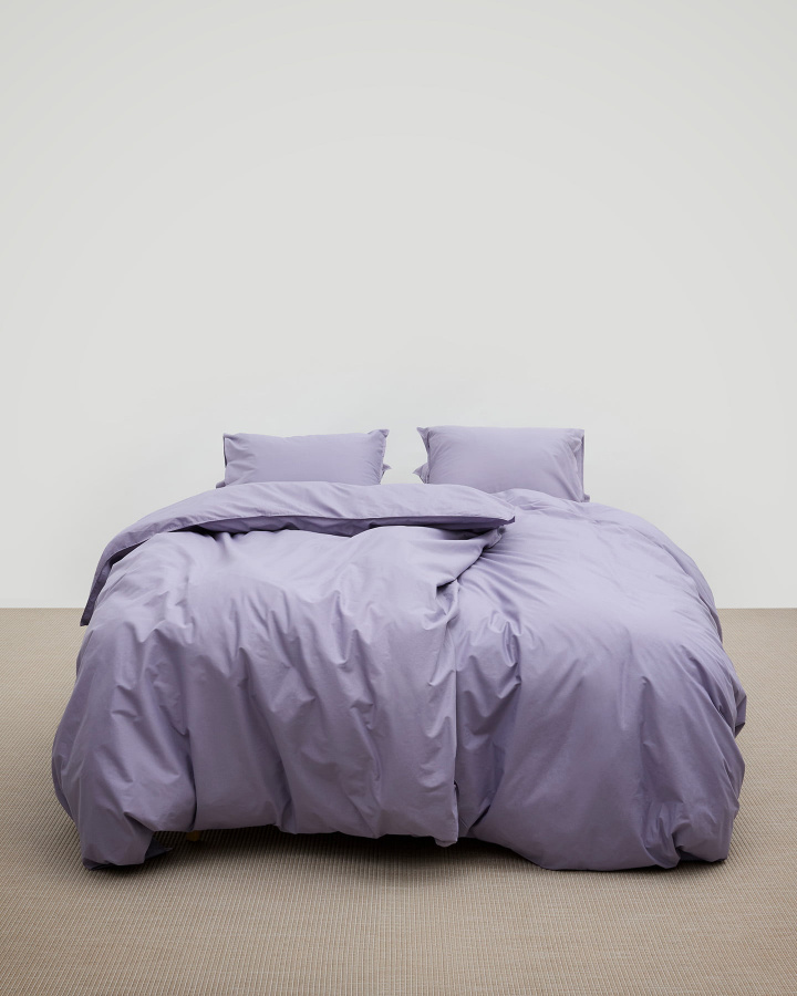 Pussilakanasetti Nejd - Dusty Lilac ryhmässä Lakanat / Pussilakanat @ A L V A (1143)