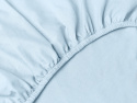 Muotoonommeltu lakana Nejd Percale - Ice Blue