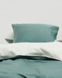 Tyynyliina Tvenne - Washed Bottle Green / Misty Green