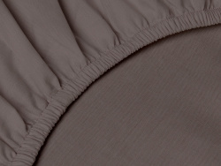 Muotoonommeltu lakana Nejd Percale - Deep Taupe Muotoonommeltu lakana Nejd Percale - Deep Taupe