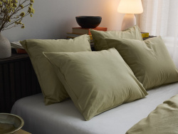 Tyynyliina Nejd Percale - Meadow Green Tyynyliina Nejd Percale - Meadow Green