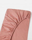 Muotoonommeltu lakana Nejd Percale - Ash Rose