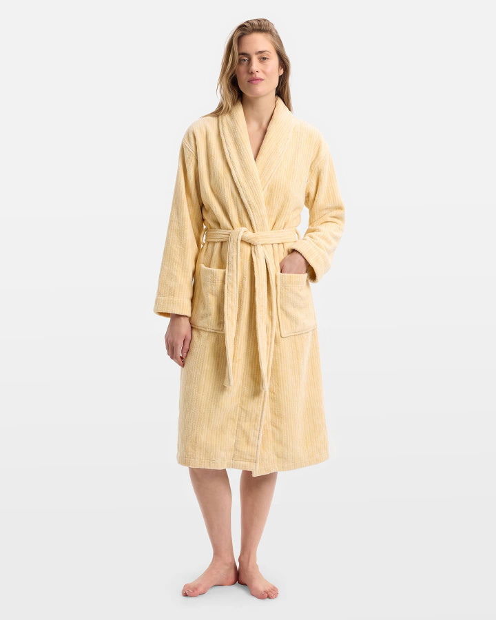 Kylpytakit Vindel - Honey Yellow / Seashell Beige ryhmässä Kaikki tuotteet @ A L V A (1291)