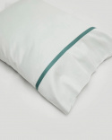 Pussilakanasetti Tvenne - Washed Bottle Green / Misty Green