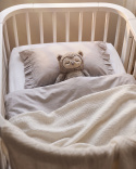 Pussilakanasetti Gro - Pearl Grey